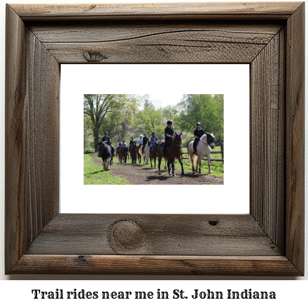 trail rides near me in St. John, Indiana